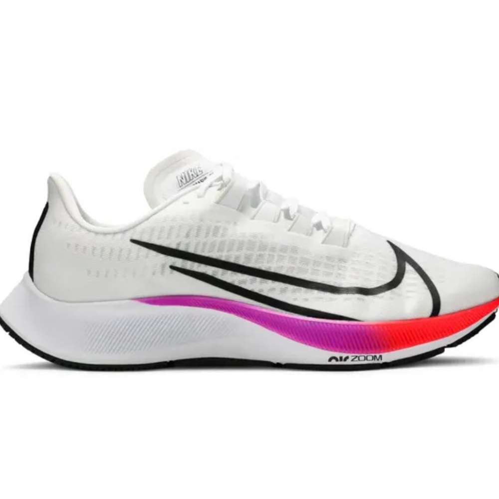 Nike Air Zoom Pegasus 37 White Multi - Picture 2 of 10